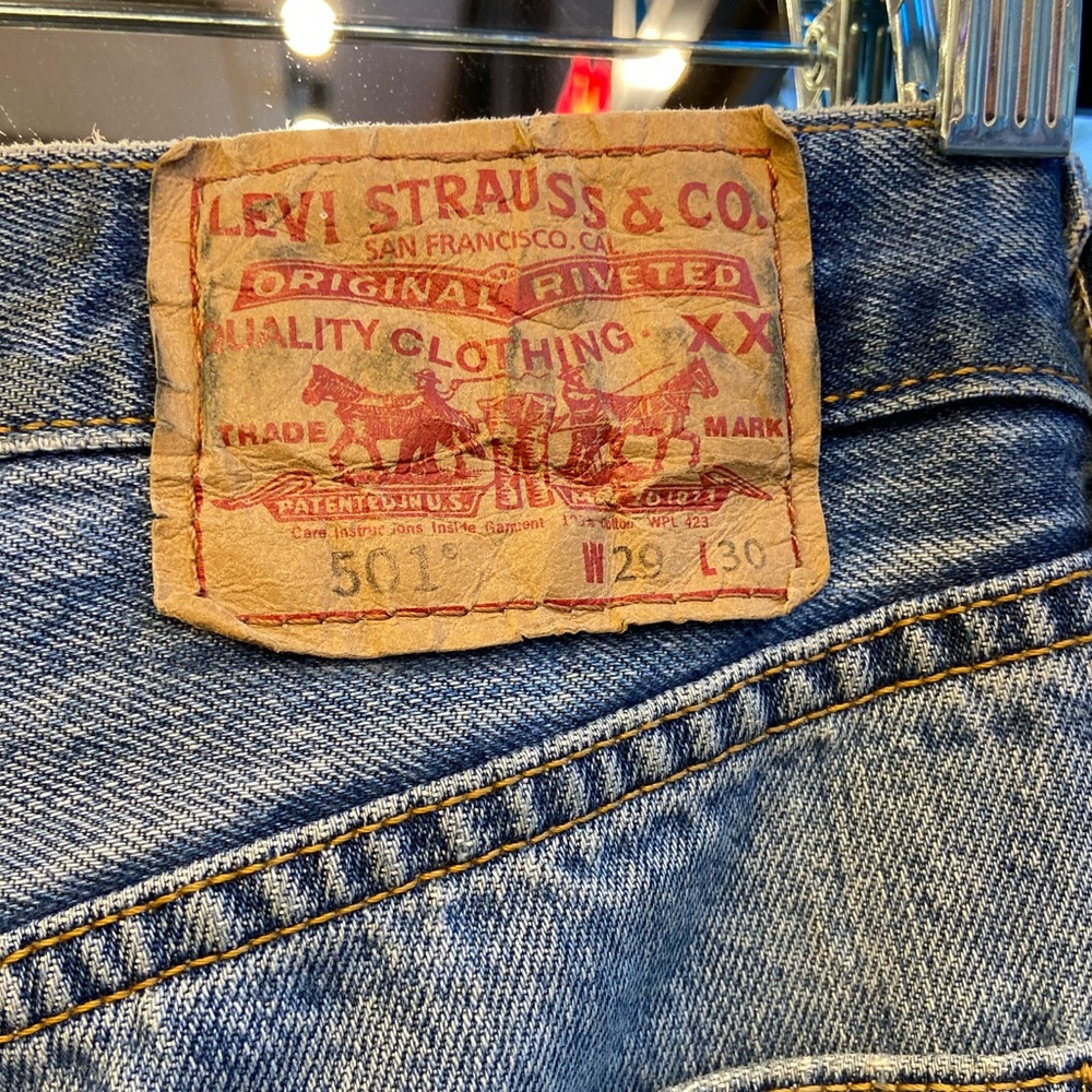 Levi’s Reworked 501 Jeans Size 29 - Picture 6 of 7